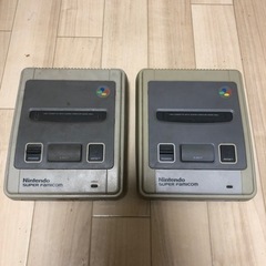 ★ジャンク　スーパーファミコン本体2台セット★