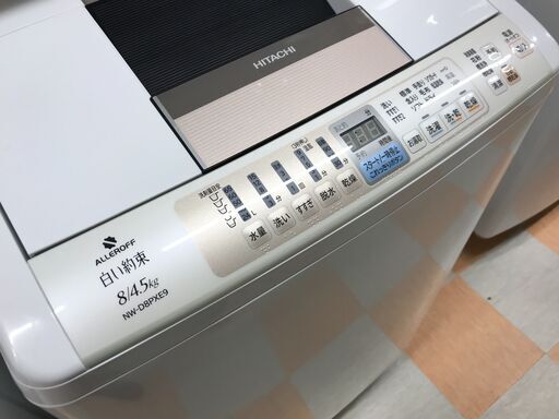 洗濯機 ヒタチ NW-D8PXE9 2013年製 ※現状販売品　保証無し