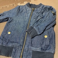 90 デニムブルゾン　フタフタ　