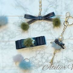 【ATELIER VIVI】ファーアクセサリーレッスンの画像