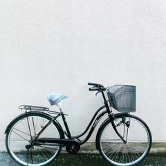 26インチ の中古自転車。チェーンやサドル、ブレーキワイヤーなど...