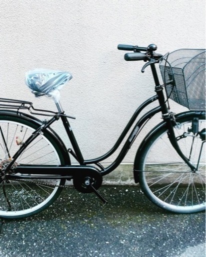 26インチ の中古自転車。チェーンやサドル、ブレーキワイヤーなど新品交換済み。4500円＋当店消費税5%＋登録料