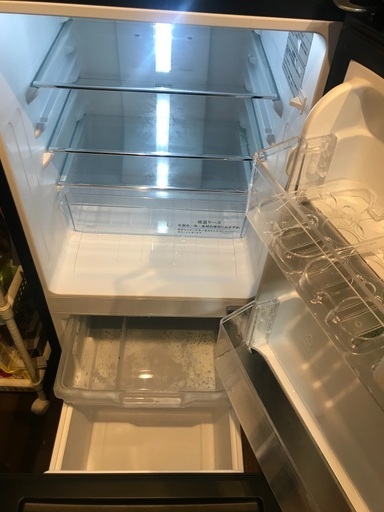 【再投稿】単身用冷蔵庫_黒_ハイセンス