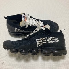 Off-White NIKE “NIKE AIR VAPORMAX” Beaverton, Oregon USA c. 2017受け渡し完了✨の画像