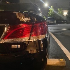 【値下げ‼️】【21クラウンロイヤルハイブリッド】ローダウン 社外ホイールの画像
