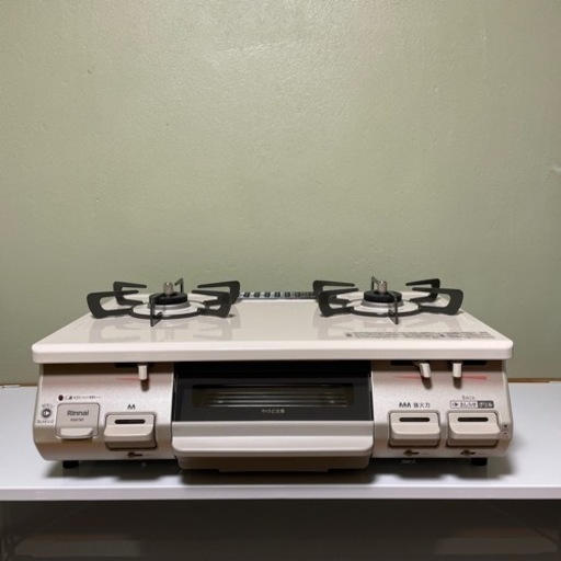 <新品未使用> リンナイ ガステーブル右強火(都市ガス用)