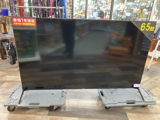 ソニー(SONY) 65インチ液晶テレビ 2021年製 XRJ-65X90J