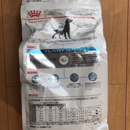 ロイヤルカナン 食事療法食 犬用 アミノペプチド フォーミュラ 1kg