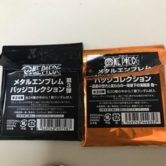 ワンピースグッズメタルエンブレムバッチコレクションの画像