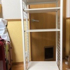 棚　　ラック　　側面ワイヤー可動式棚ラック