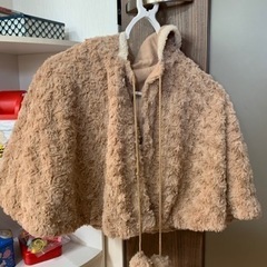 ポンチョ　くま耳