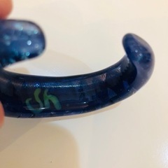 新品ロケット打上げ起爆剤 ガラス　バングルの画像