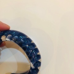 新品ロケット打上げ起爆剤 ガラス　バングルの画像