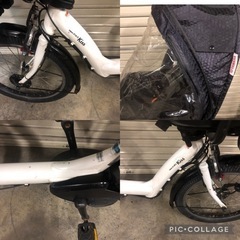 電動自転車☆YAMAHA パスキッス 20インチ 残キロ表示タイプ 8.7ahの画像