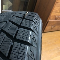 2018年製　バリ溝！スタッドレスタイヤホイールセット。の画像