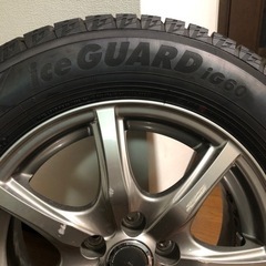 2018年製　バリ溝！スタッドレスタイヤホイールセット。の画像