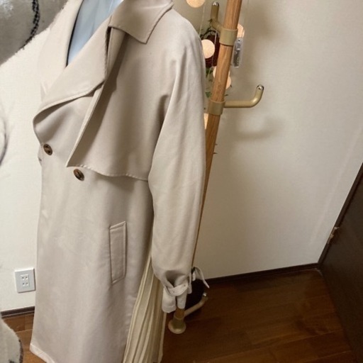 その2.マタニティ　大きめ　コート　ZARAシャツ、カジュアルパンツ