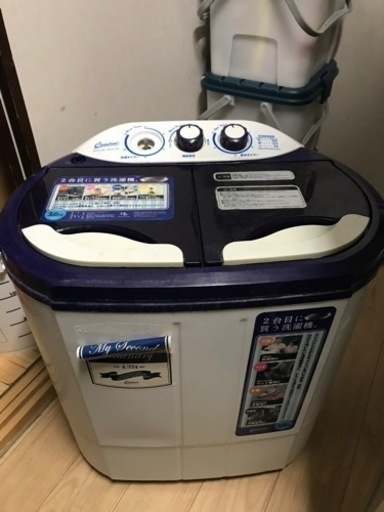 2台目に買う洗濯機 3.6kg 二槽式洗濯機 シービージャパン TOM-05 訳あり