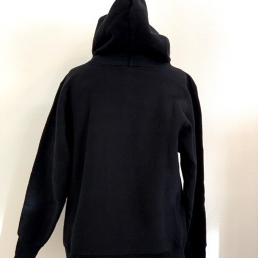 チャンピオン リバースウィーブ パーカー UCLA BRUINS ブラック M