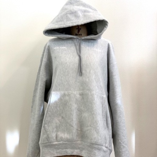 チャンピオン プレミアム リバースウィーブ スウェット パーカー グレー M