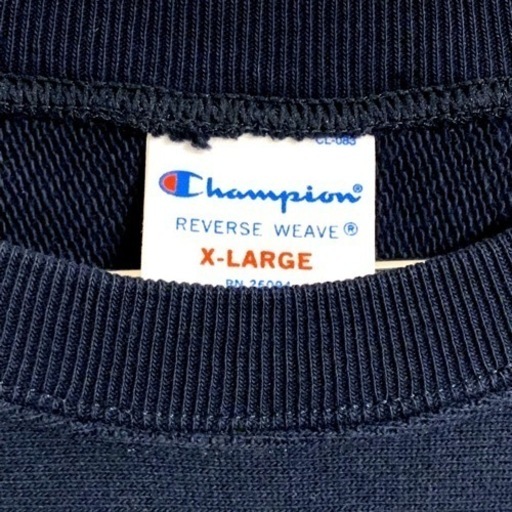 美品❗️チャンピオン リバースウィーブ スウェット ネイビー VENICE XL