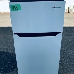 ②✨2021年製✨1138番 Hisense✨ノンフロン冷凍冷蔵庫✨HR-B95A‼️