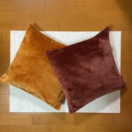 Francfranc フランフラン クッション ２個セット カバー付
