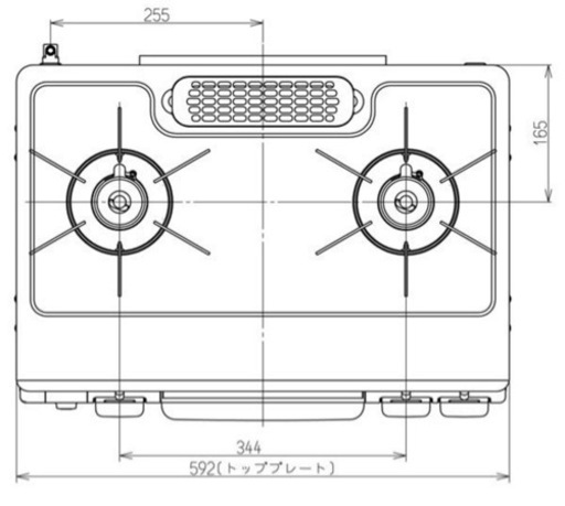 リンナイ ガスコンロ 美品