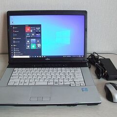 高速SSD120GB搭載　第三世代 Core i7-3520M フルHD　LIFEBOOK E742/E　ノートパソコン　（3894）