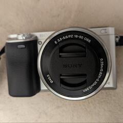 【値下げ】sony　α6000ミラーレスカメラ