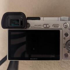 【値下げ】sony　α6000ミラーレスカメラの画像