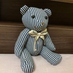 【未使用】テディベア くまさん人形の画像