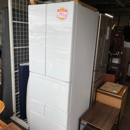 TOSHIBAノンフロン冷蔵庫❗️509リットル❗️2019年製❗️速鮮チルド✨