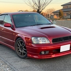 スバル4WD レガシィB4★ツインターボ RSK★レカロシート★...