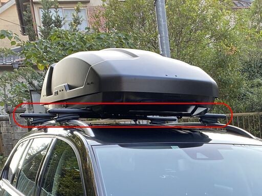 【値引き！】THULE キャリア・バーセット TH775 + TH7112B 美品！