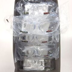 未使用 10枚セット 保護メガネ UVカット 曇り止め 1箱 保護ゴーグル 安全ゴーグル 保護めがね セーフティグラス アンチフォグ　西岡店の画像