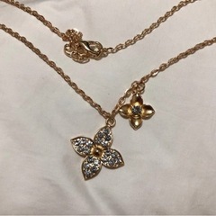 レディースネックレス ネックレス ペンダント ダイヤモンド スワロフスキーの画像