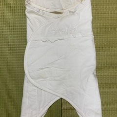新生児　おくるみ　白　コットン100%