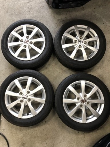 スペーシア純正、新車外しアルミタイヤ4本
