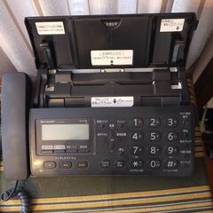 SHARP ＦＡＸ付電話機（ＦＡＸ用紙込み）の画像
