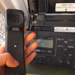SHARP ＦＡＸ付電話機（ＦＡＸ用紙込み）