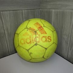 stp-1258　アディダス　サッカーボール　5号球　イエロー　...