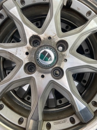 WORK ワーク　SCHWERT シュバート　165/50R16 グッドイヤー　タイヤ　ホイール　セット　傷あり　値下げ