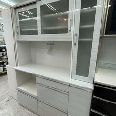 ?入江木工 3面レンジボード ?定価￥150,000? エナメル塗装 ソフトクローザー?