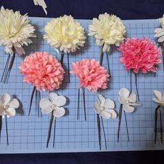 髪飾り（花）バラ売り　受注製作　新品