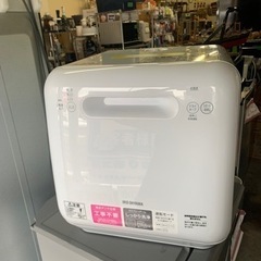 美原店　【美品】 アイリスオーヤマ 食器洗い乾燥機 ISHT-5000-W 2020年製 IRIS OHYAMA 給水タンク仕様 工事不要 食洗機 食器乾燥機 