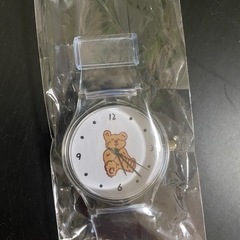 クマさん腕時計の画像