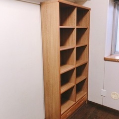 【大容量！】引き出しつき本棚