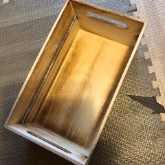 収納　木箱の画像