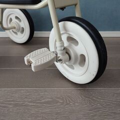 値下げ❗無印良品  三輪車・アイボリーの画像